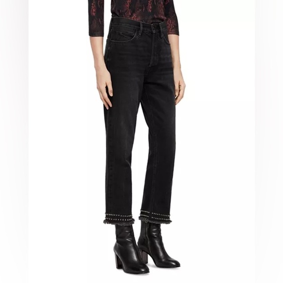 AllSaints Ava stud hem jeans size 29 - Picture 10 of 16